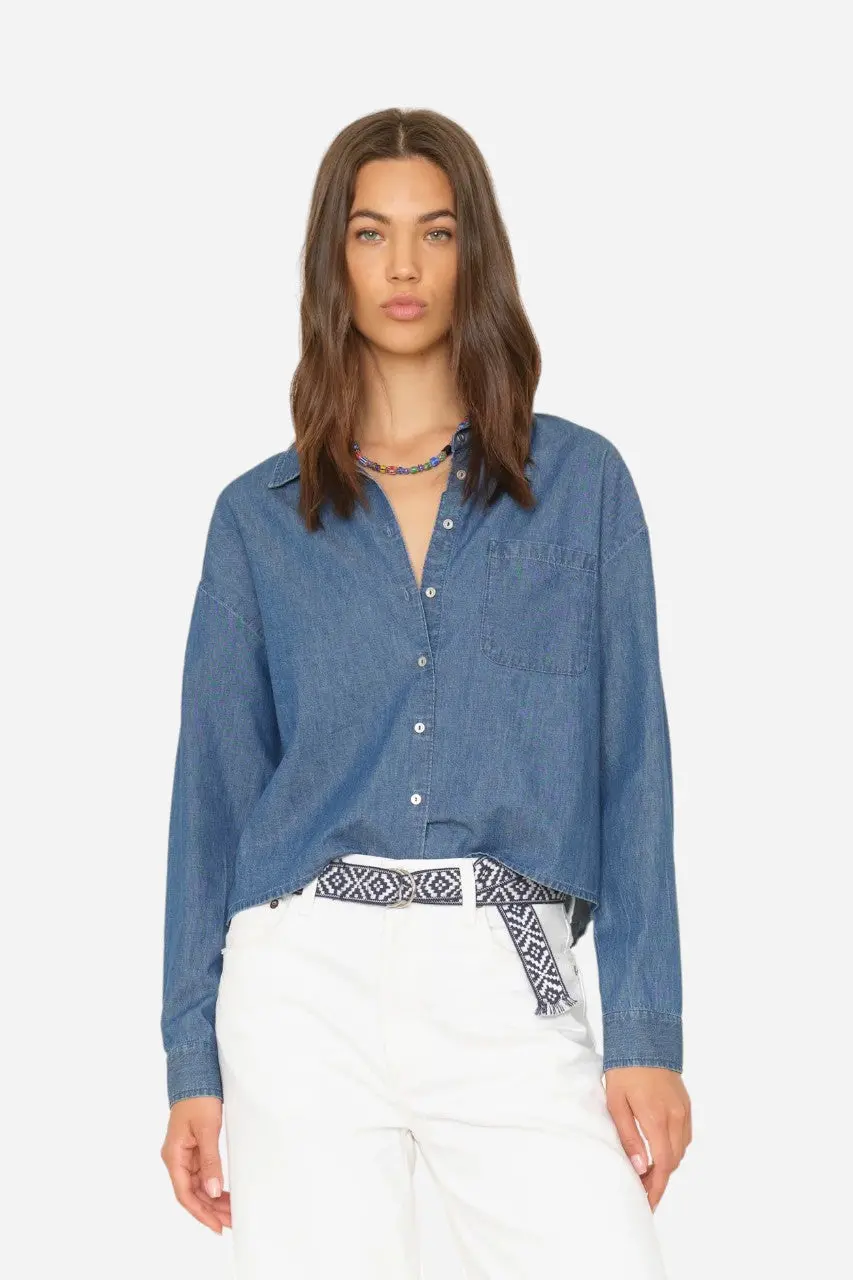 Xirena Dion Shirt Blue Rinse 1