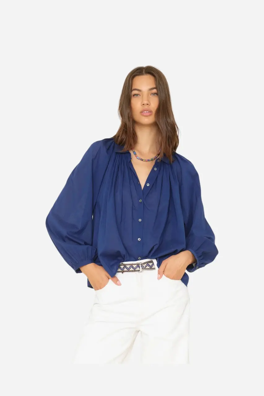 Xirena Fabienne Shirt Marine Blue 1