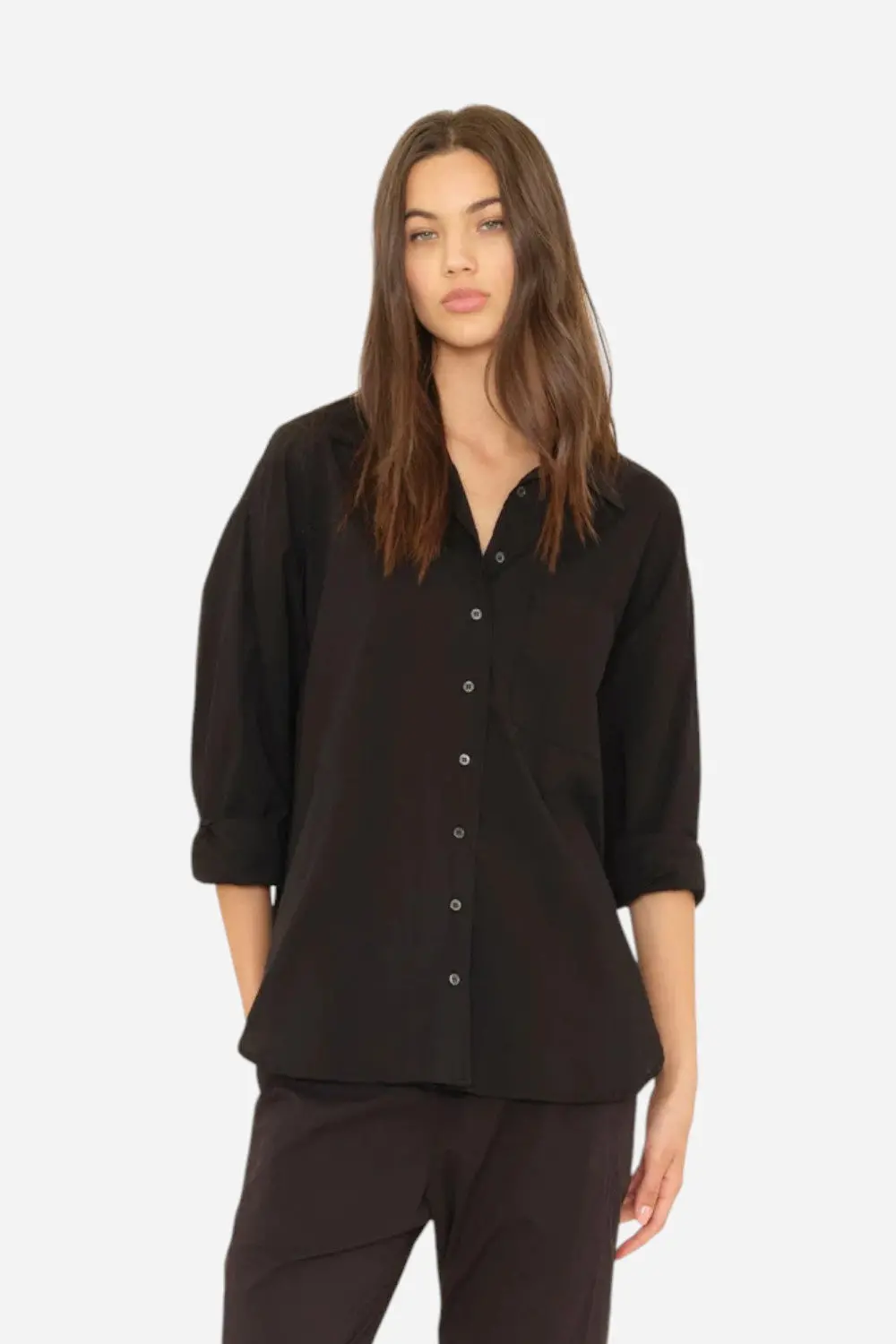 Xirena Black Sydney Shirt 1