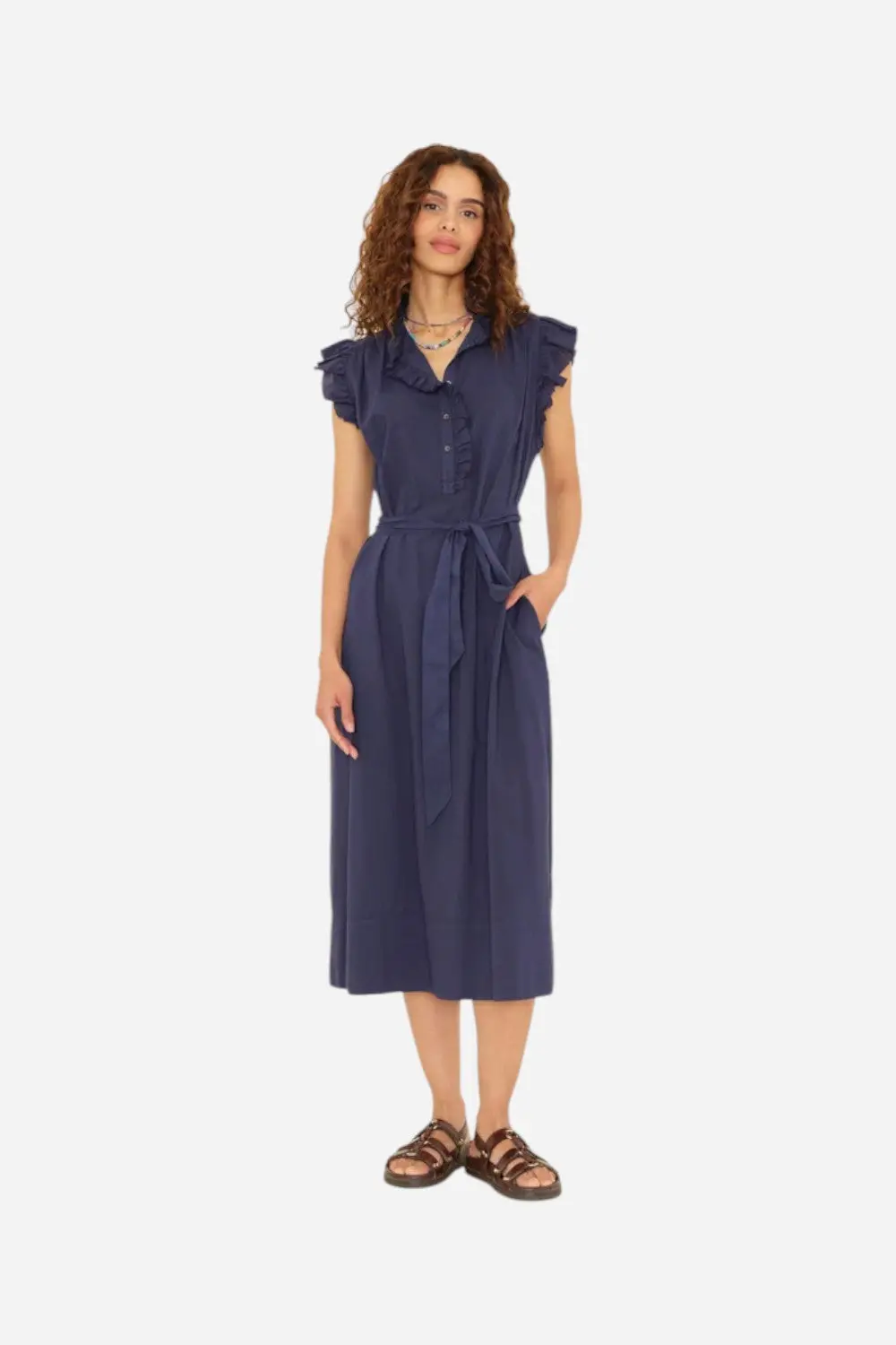 Xirena Navy April Dress 1