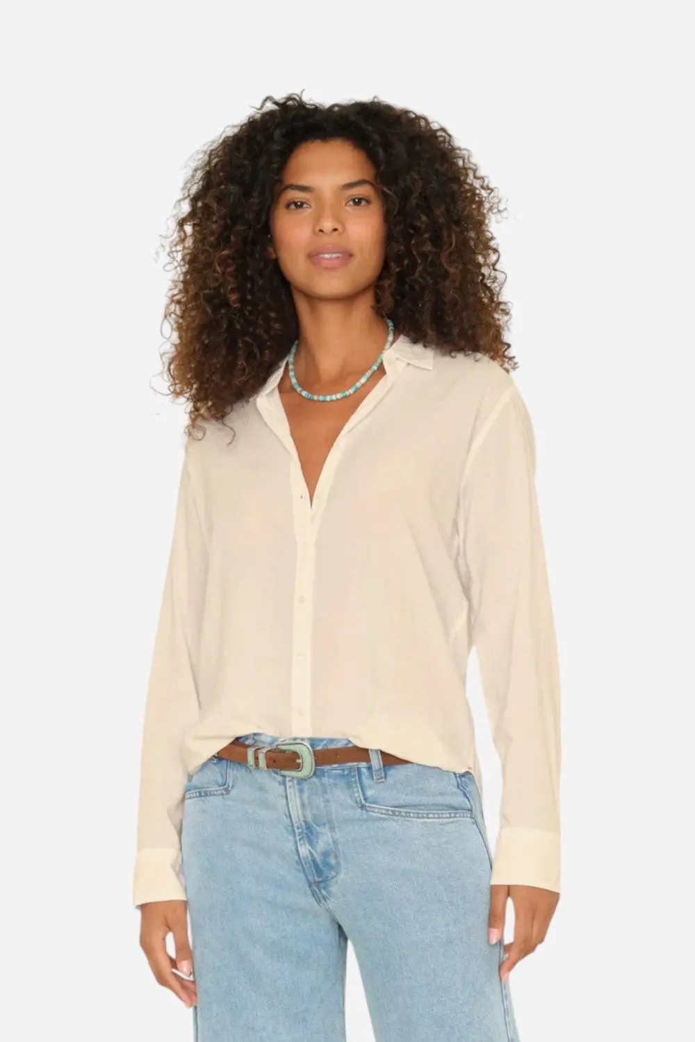 Xirena Parchment Beau Shirt 1
