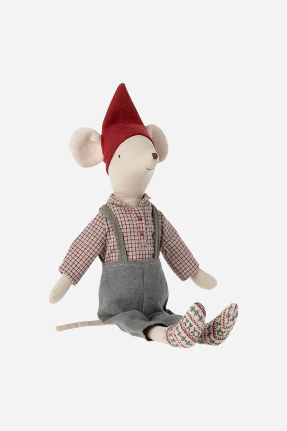 Maileg Medium Boy Christmas Mouse 1