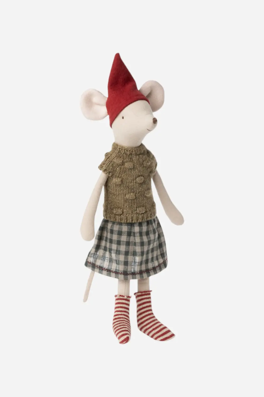 Maileg Medium Girl Christmas Mouse 1