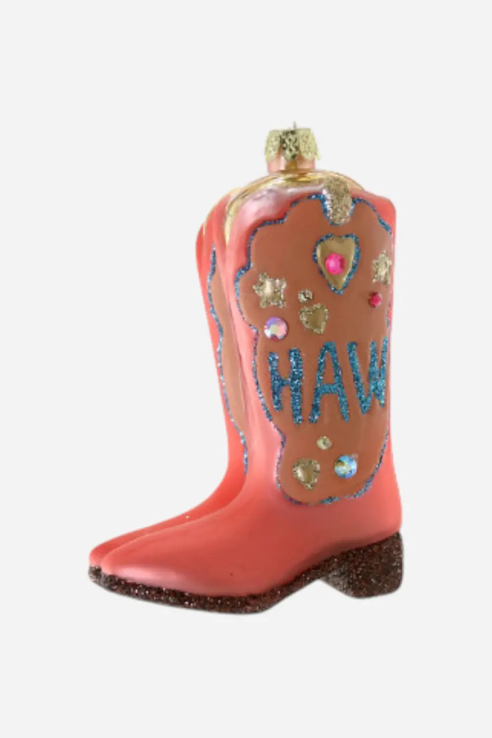 Yee Haw Boot Ornament 1