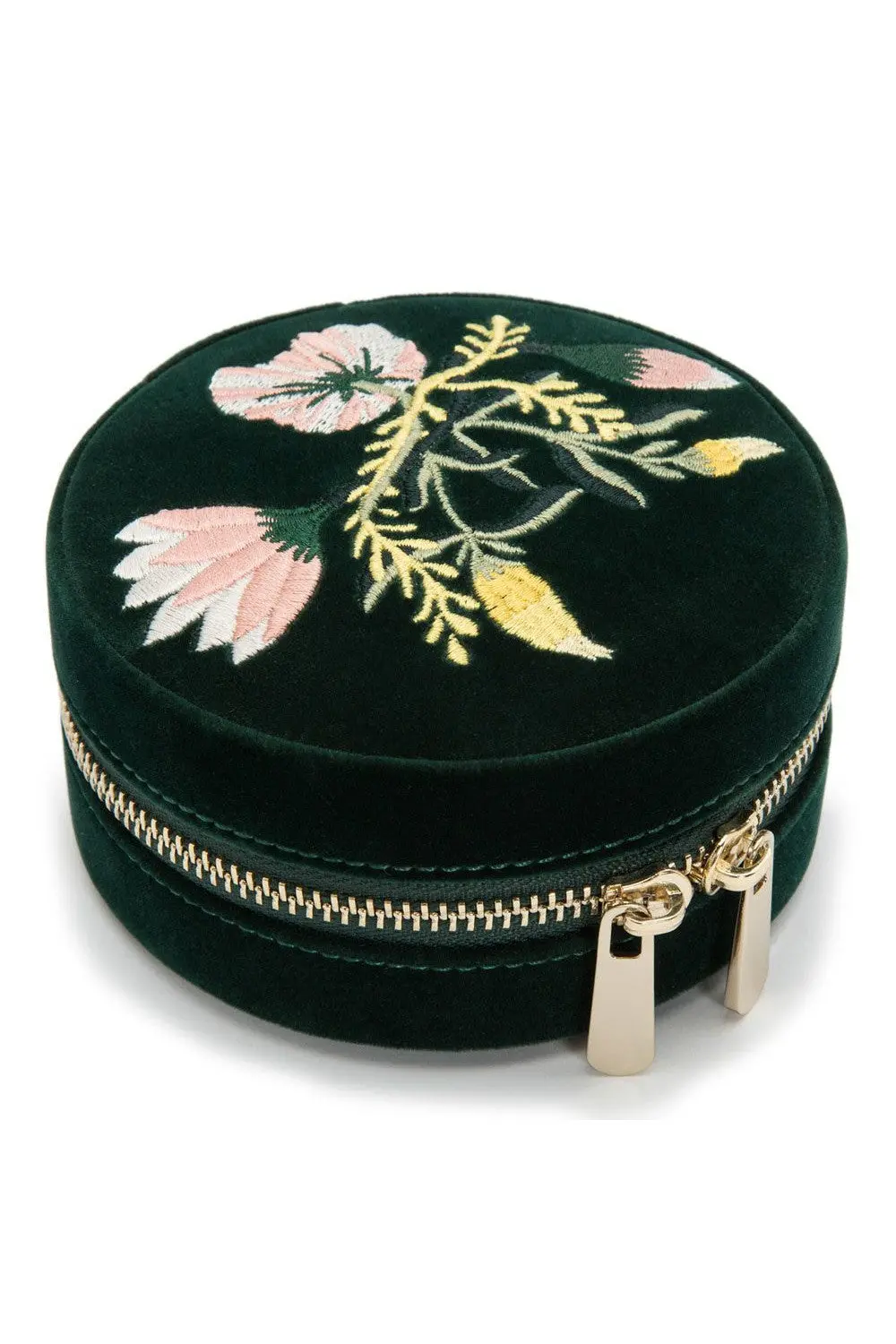 Wolf 1834 Zoe Travel Round Bag In Forest Green 1