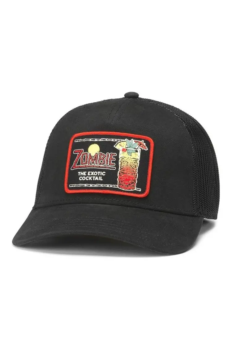 American Needle Zombie Archive Tiki Valin Hat In Black 1
