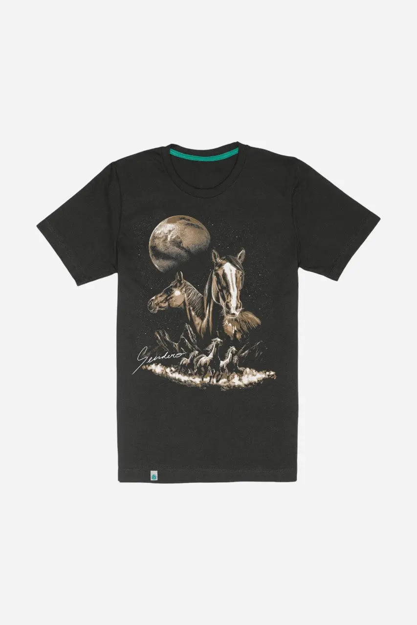 Sendero Midnight Riders T-Shirt Black 1