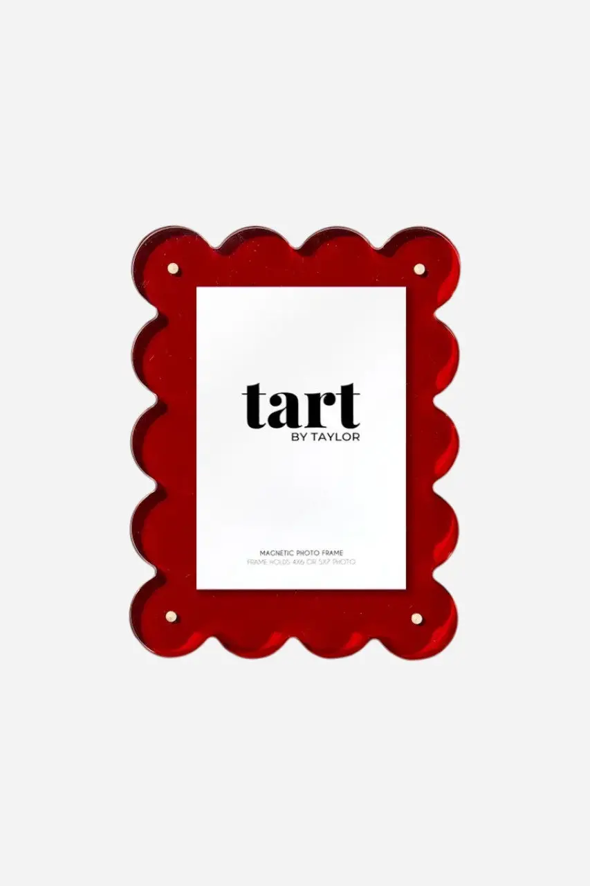 Tart By Taylor Red Acrylic Frame 1