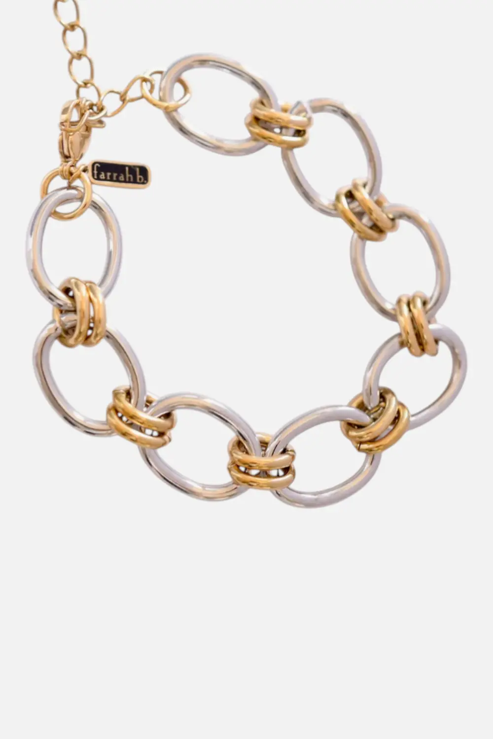 Farrah B Alibi Bracelet In Mixed Metals 1