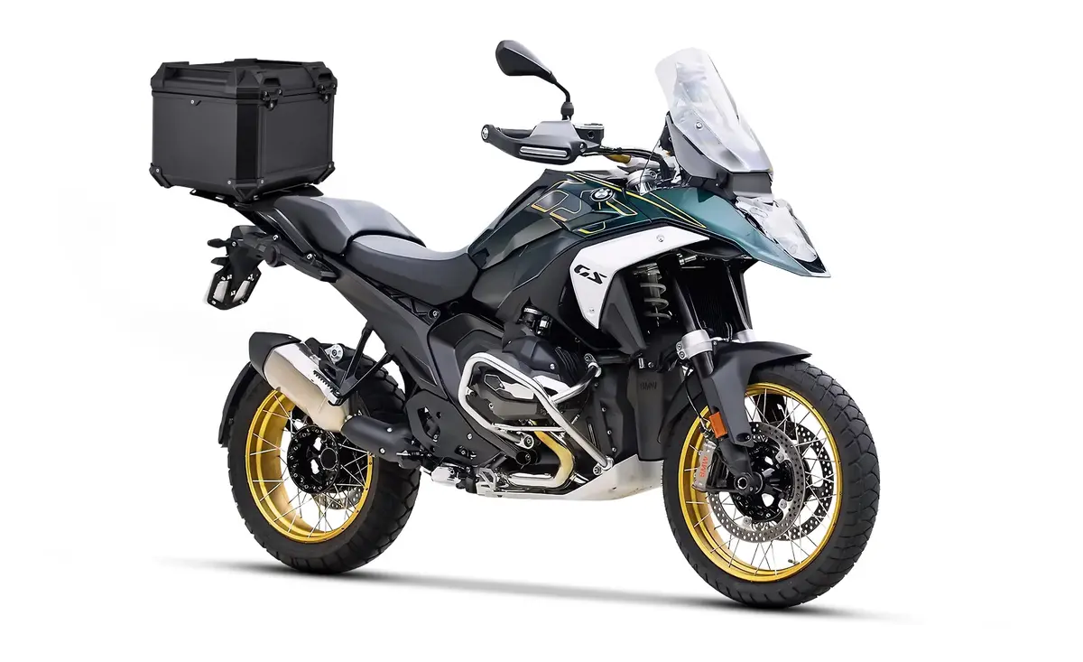 38L - Apex Xl Bmw R 1300 Gs Aluminum Top Case Black 2