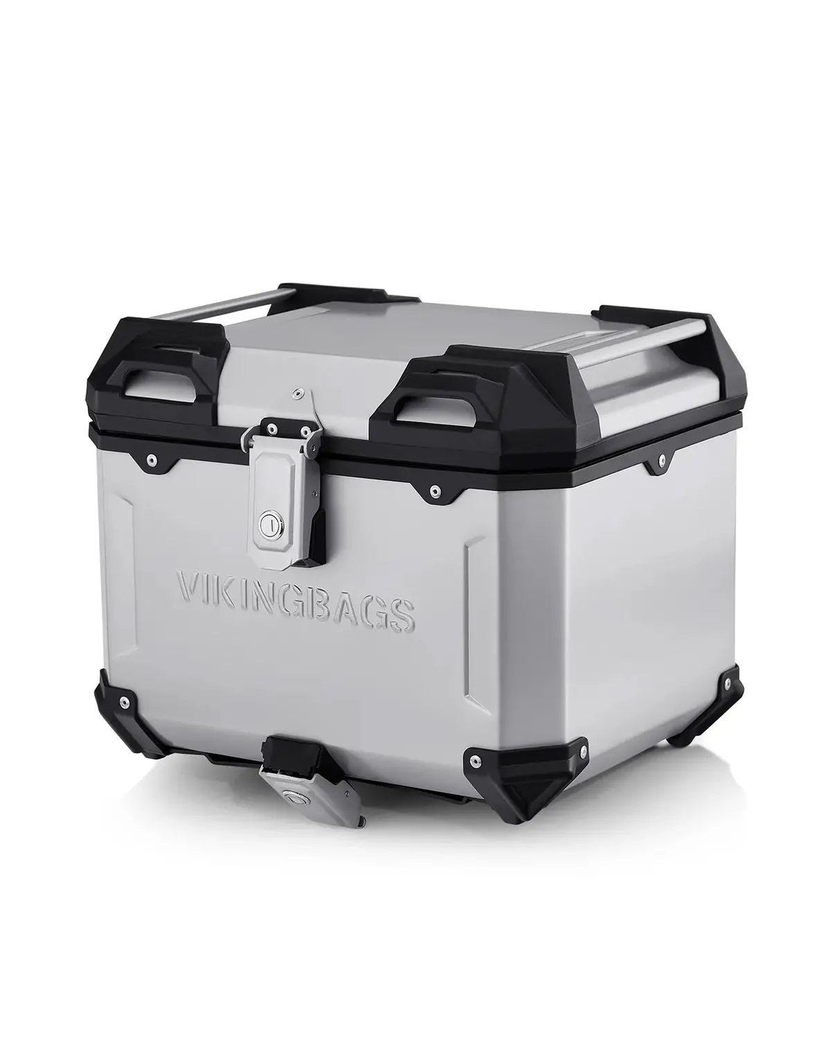 38L - Apex Xl Royal Enfield Himalayan 450 Aluminum Top Case Silver 1