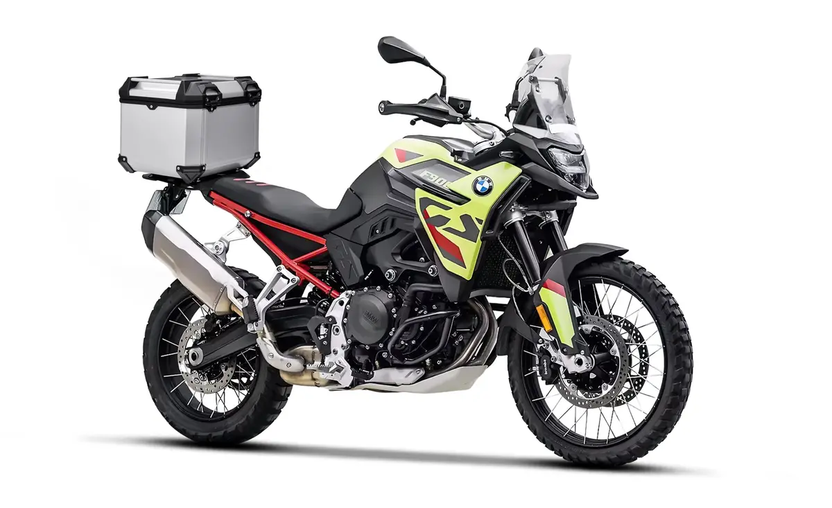 38L - Apex Xl Bmw F 900 Gs Aluminum Top Case Silver 2