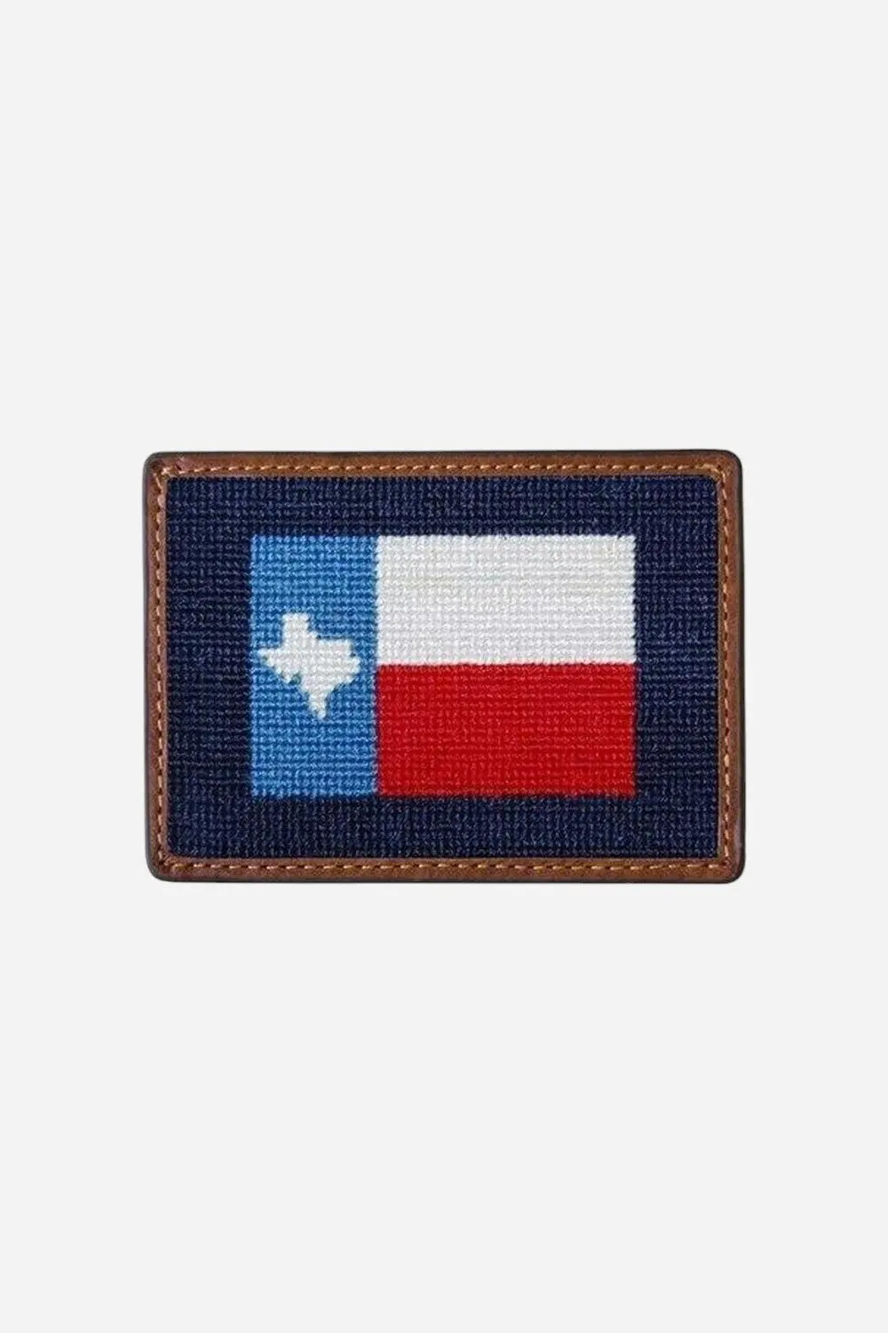 Smathers & Branson Texas Flag Needlepoint Card Wallet 1