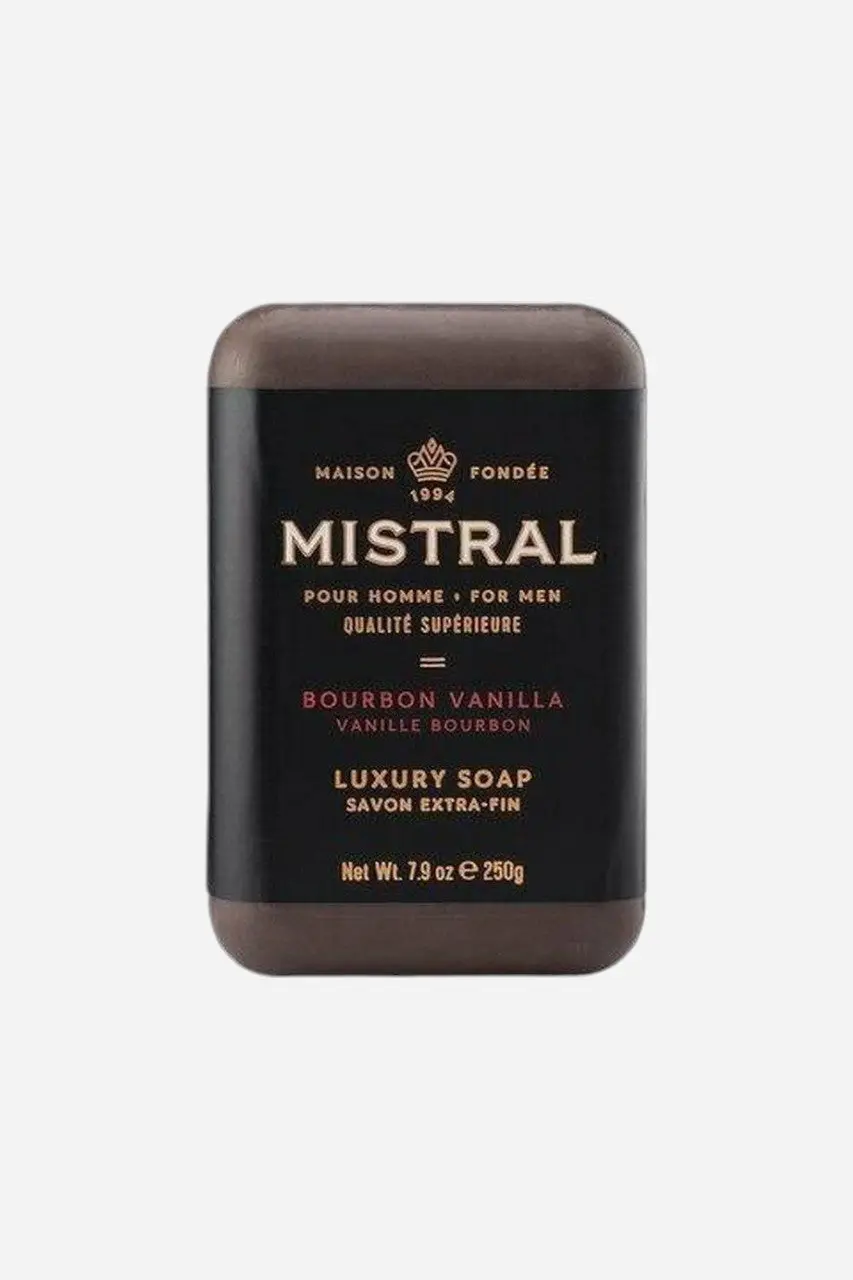 Mistral Bourbon Vanilla Bar Soap 1