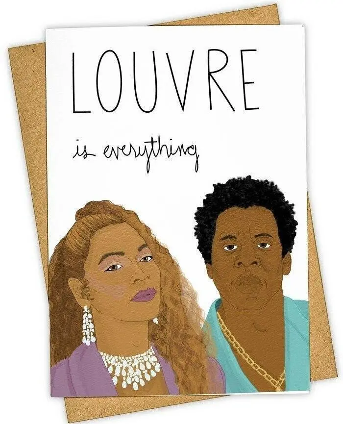 Louvre Is Everything Beyoncè & Jay-Z Card 1