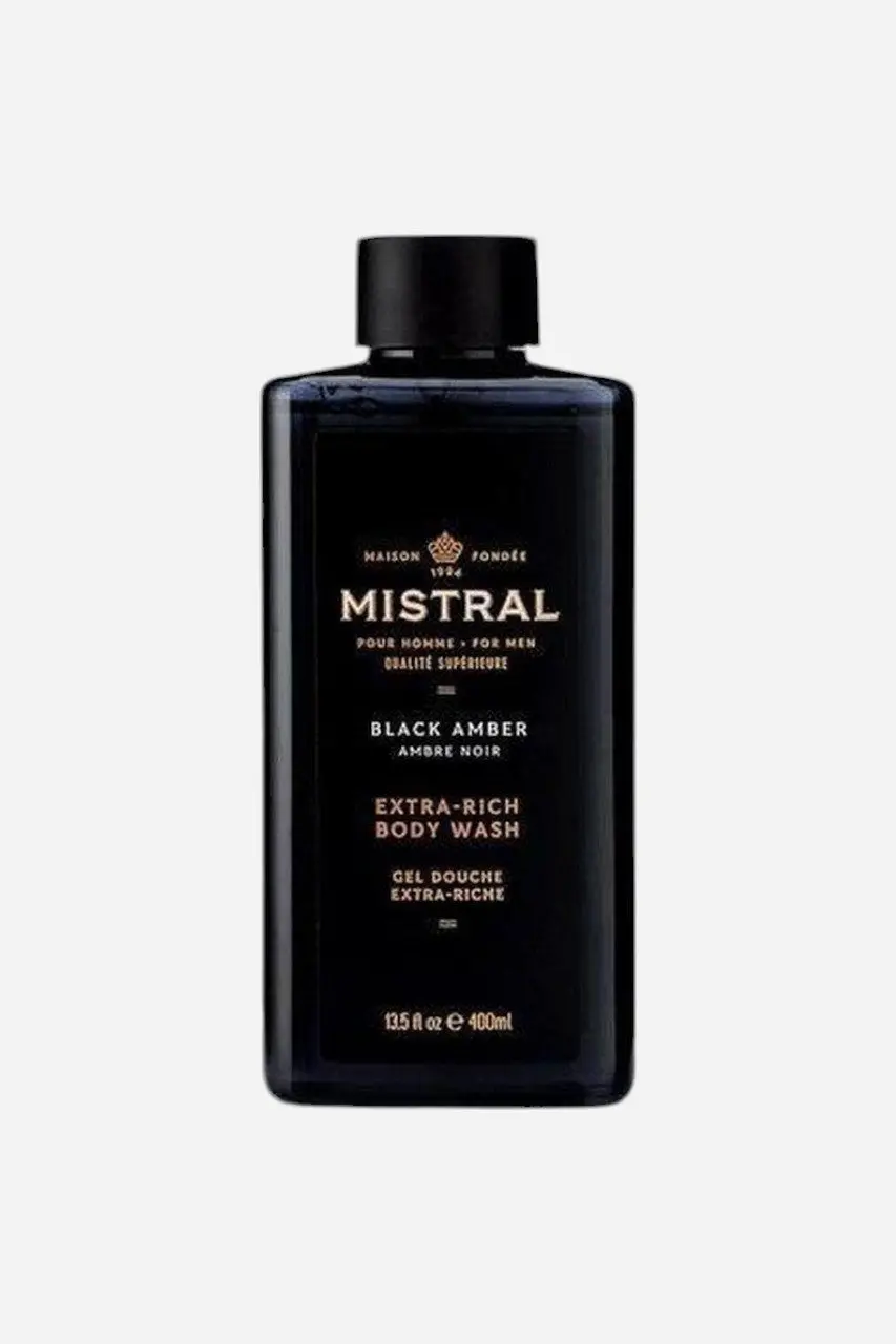 Mistral Black Amber Body Wash 1