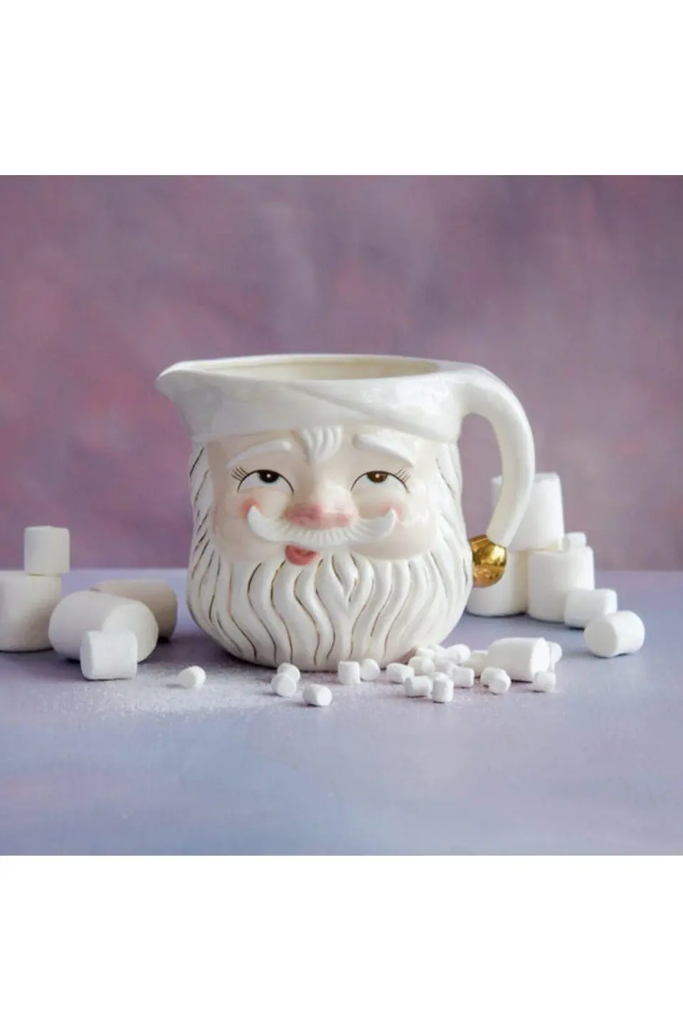 Holiday Papa Noel Santa Pitcher 1