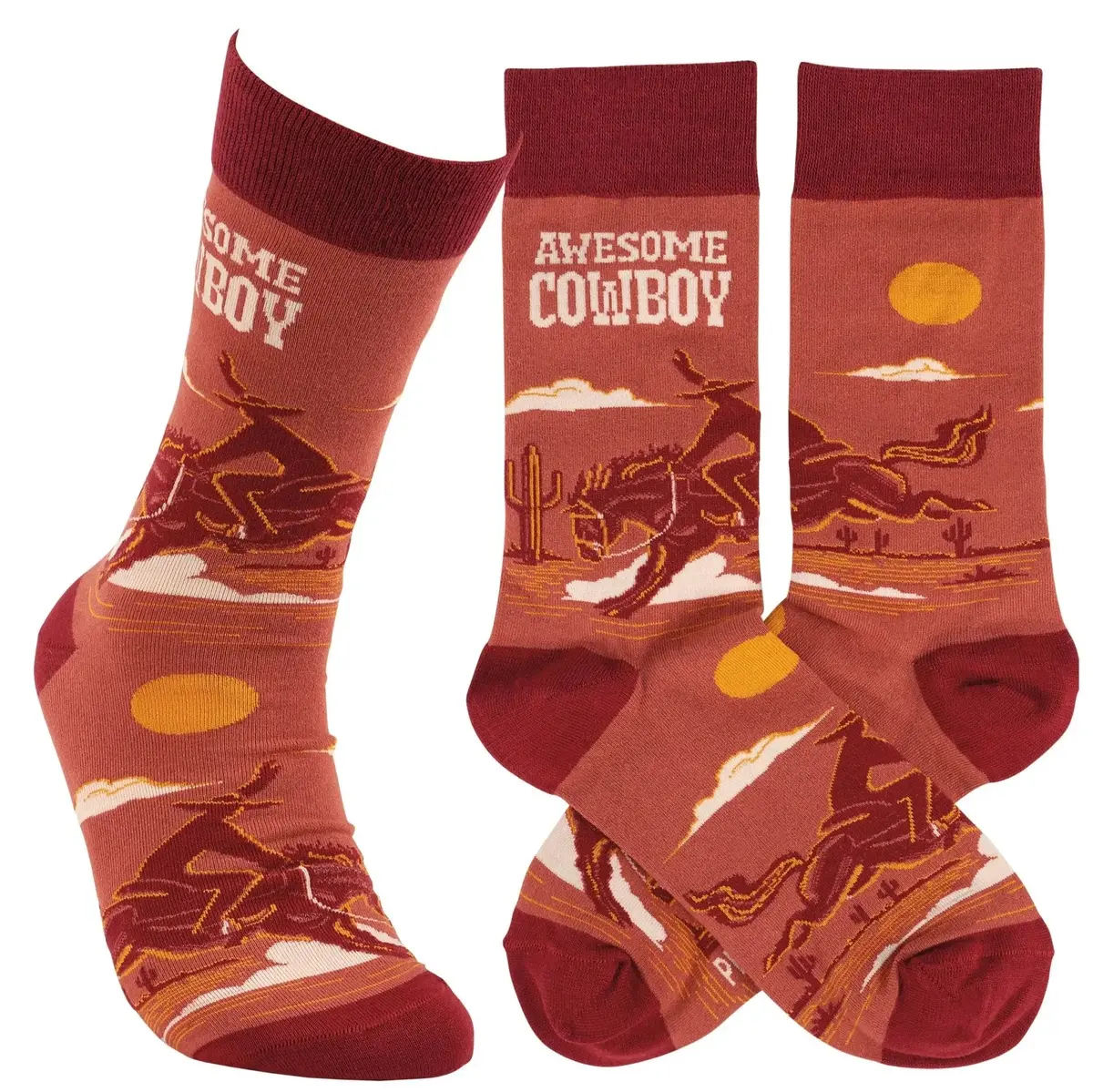 Awesome Cowboy Socks 1