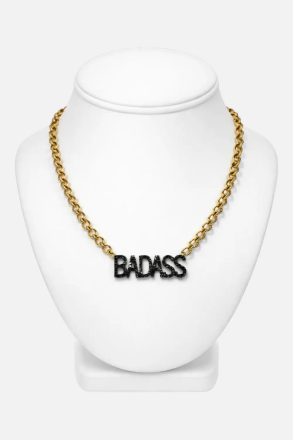 Paula Rosen Badass Horizontal Diamonds Necklace 1