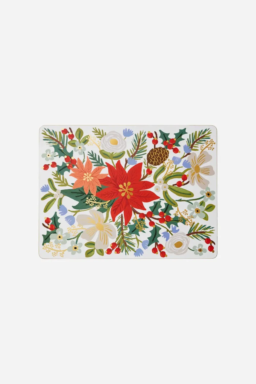 Holiday Bouquet Placemats S/4 1