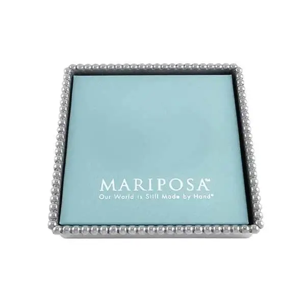 Mariposa Beaded Napkin Box 1
