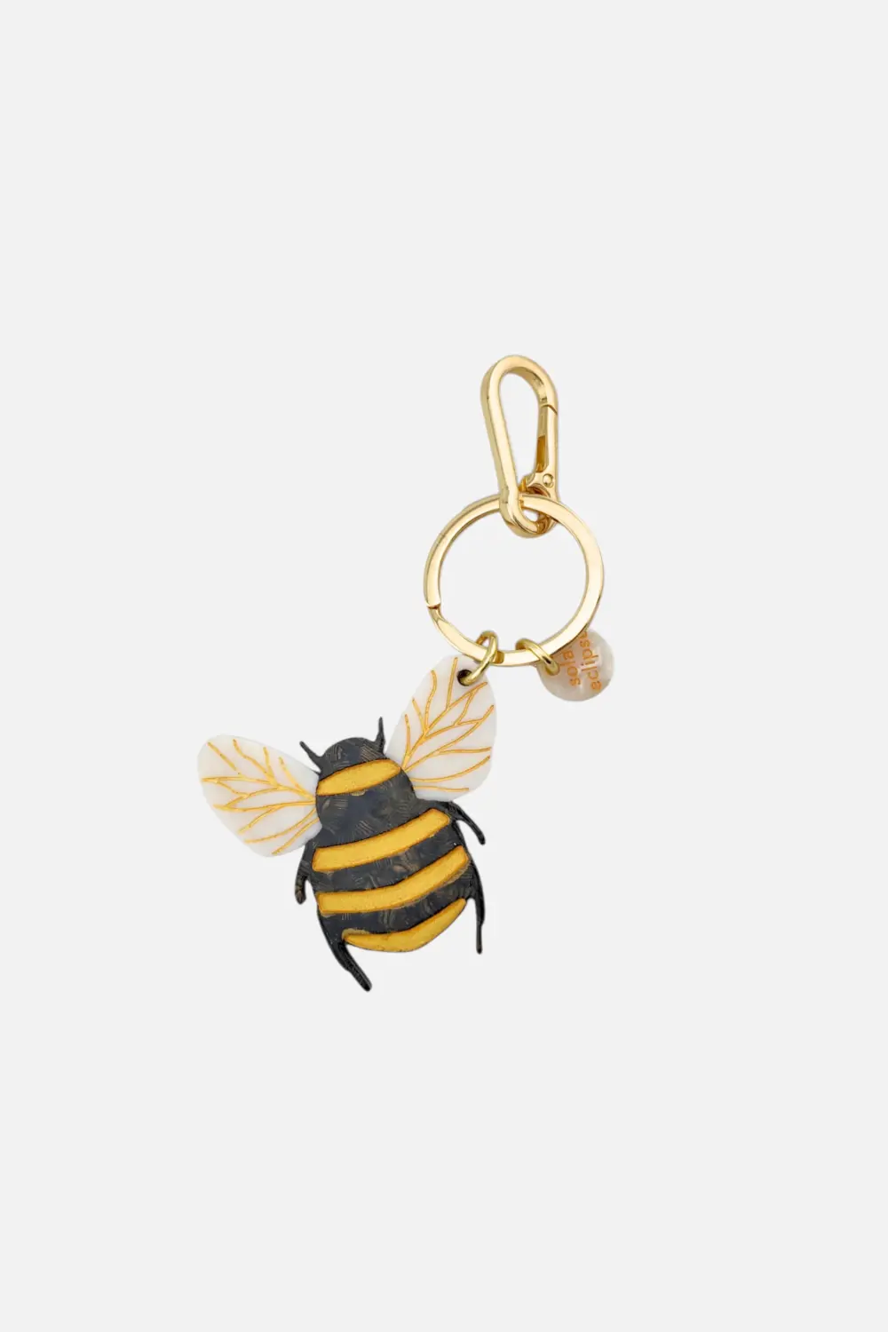 Solar Eclipse Honey Bee Bag Charm 1