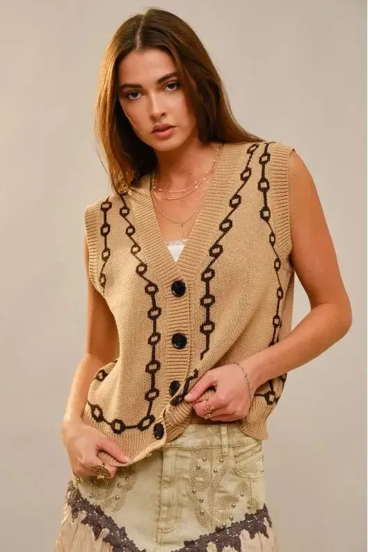Bit & Bridle Sweater Vest 3