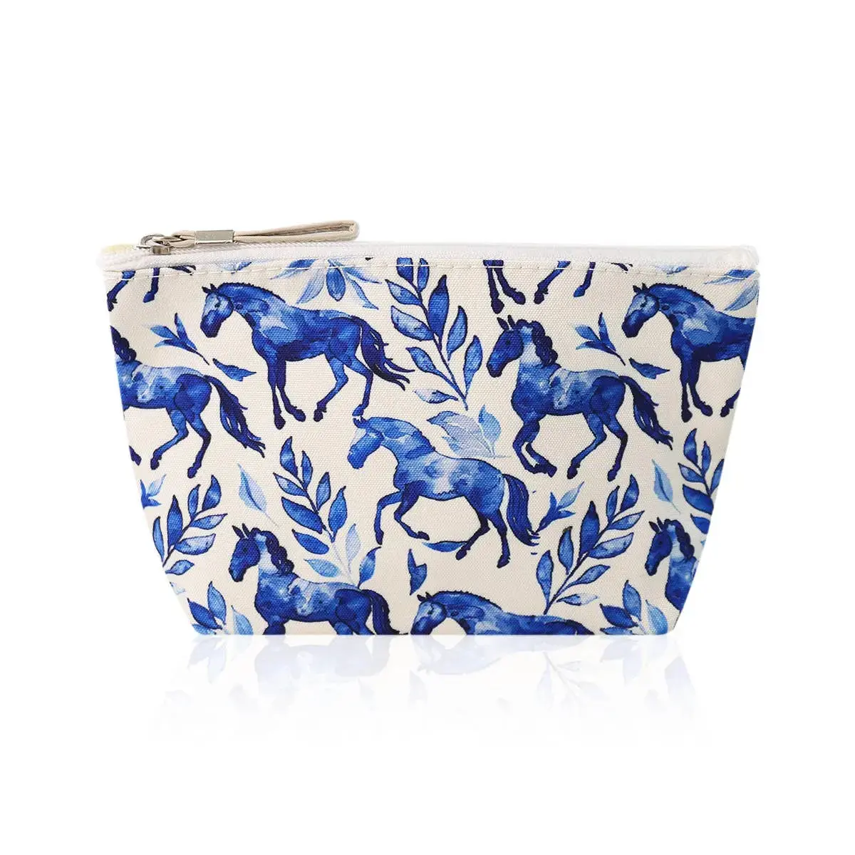 Blue Stallion Cosmetic Pouch 1