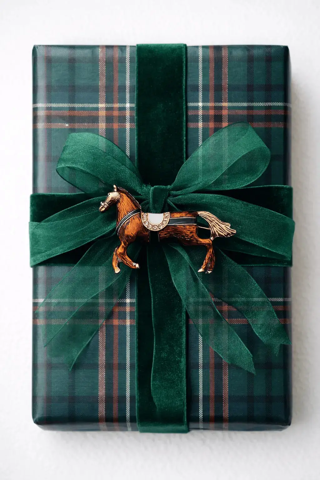 Bridle Up Horse Brooch 2