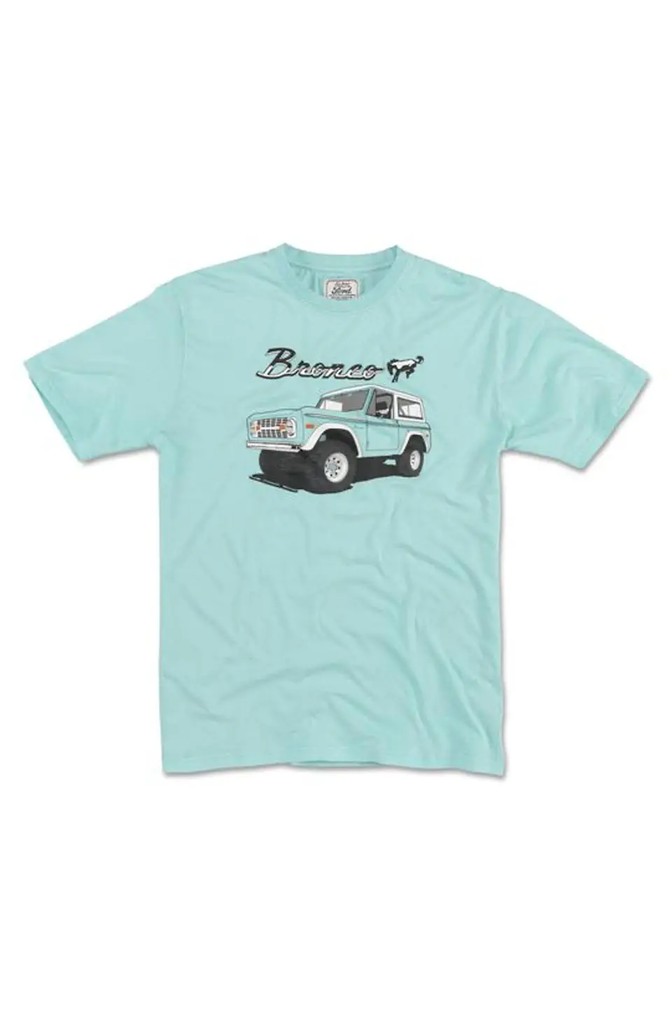 Anc Bronco Brass Tacks T-Shirt In Aqua Splash 1