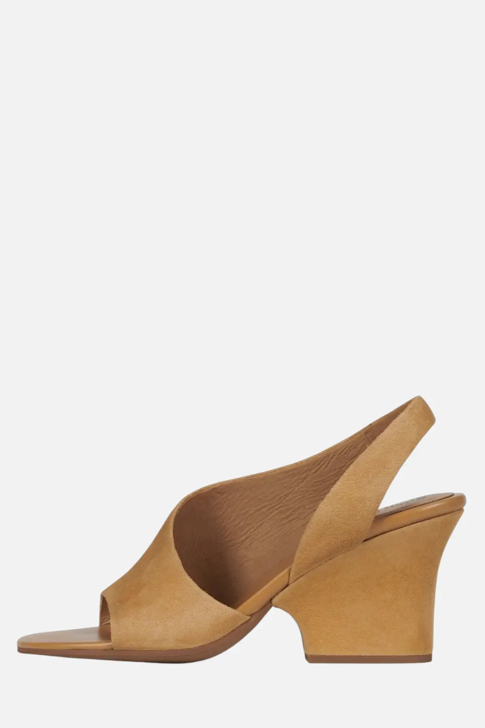 Jeffrey Campbell Pastiche Heel In Camel Suede 1
