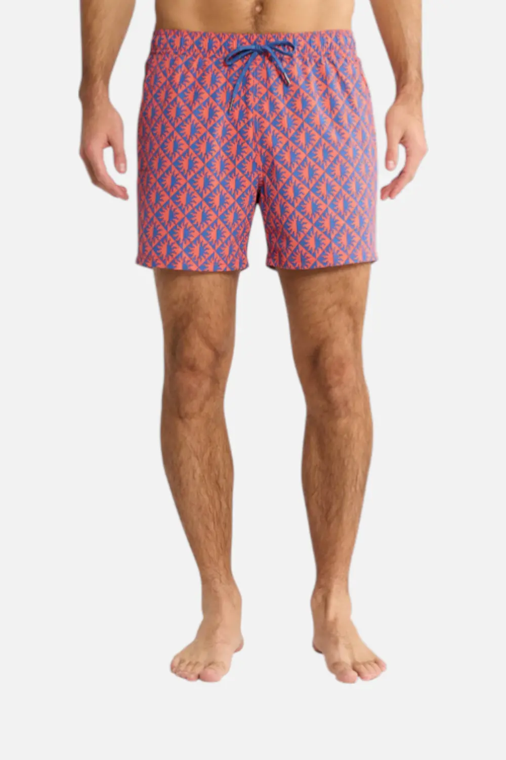 Fair Harbor Men's Bungalow Trunk In Cobalt Suns 1