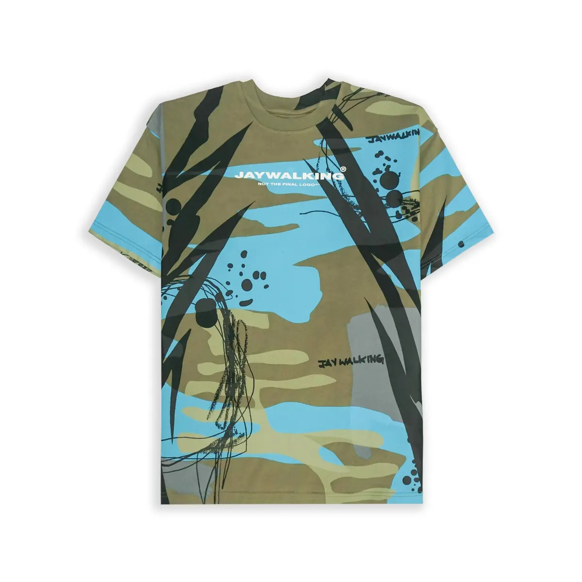 Camo T-Shirt In Green [Unisex] 1