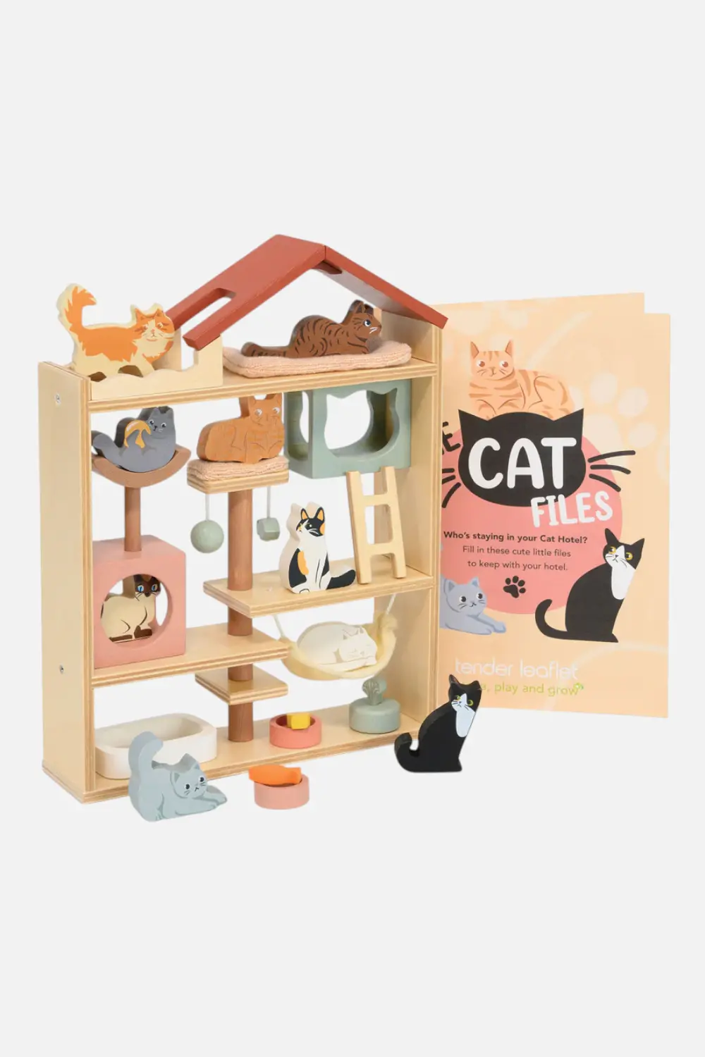 Tender Leaf Toy Purrfect Stay Cat Hotel 1