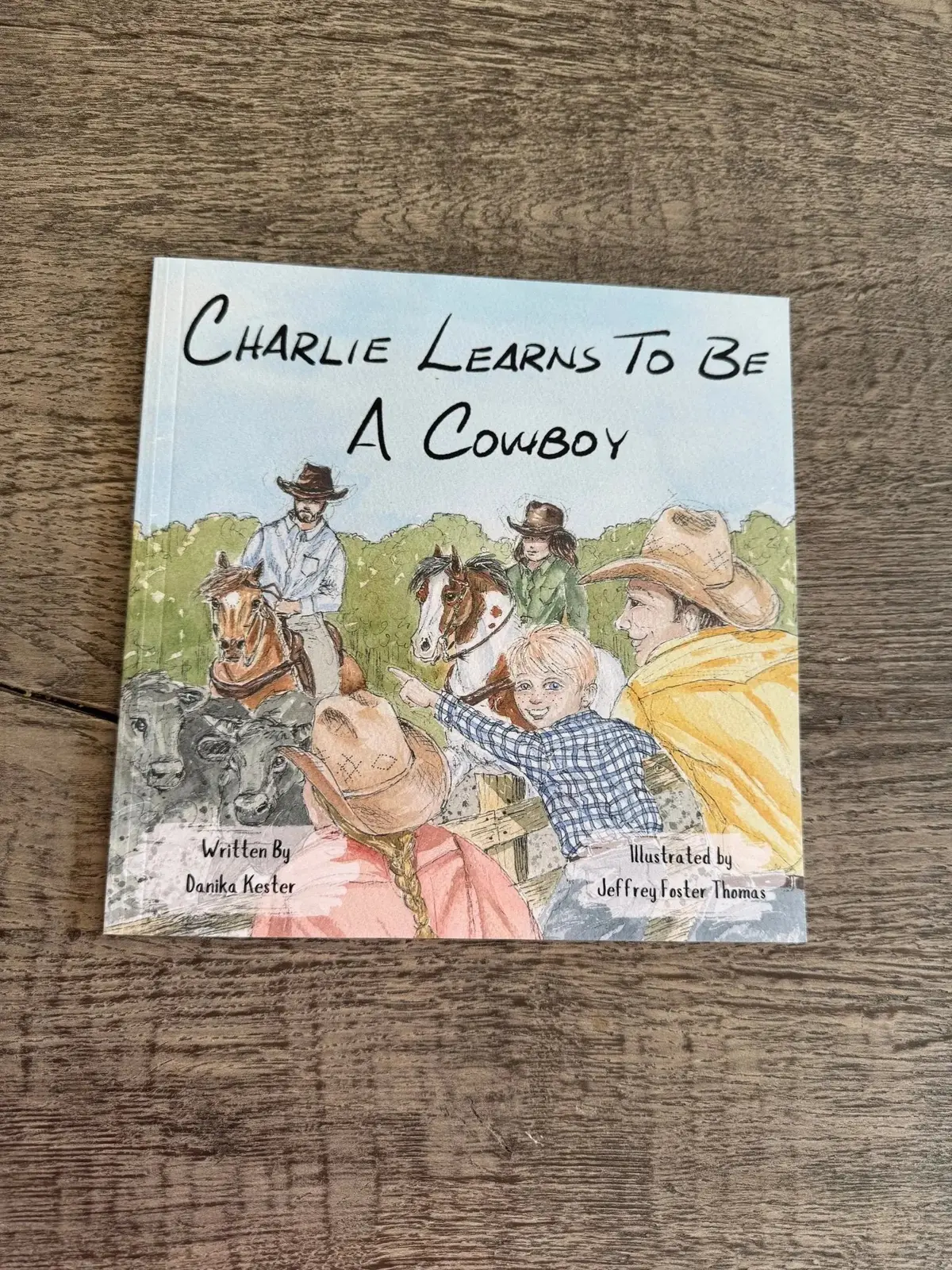 Charlie Learns To Be A Cowboy 1