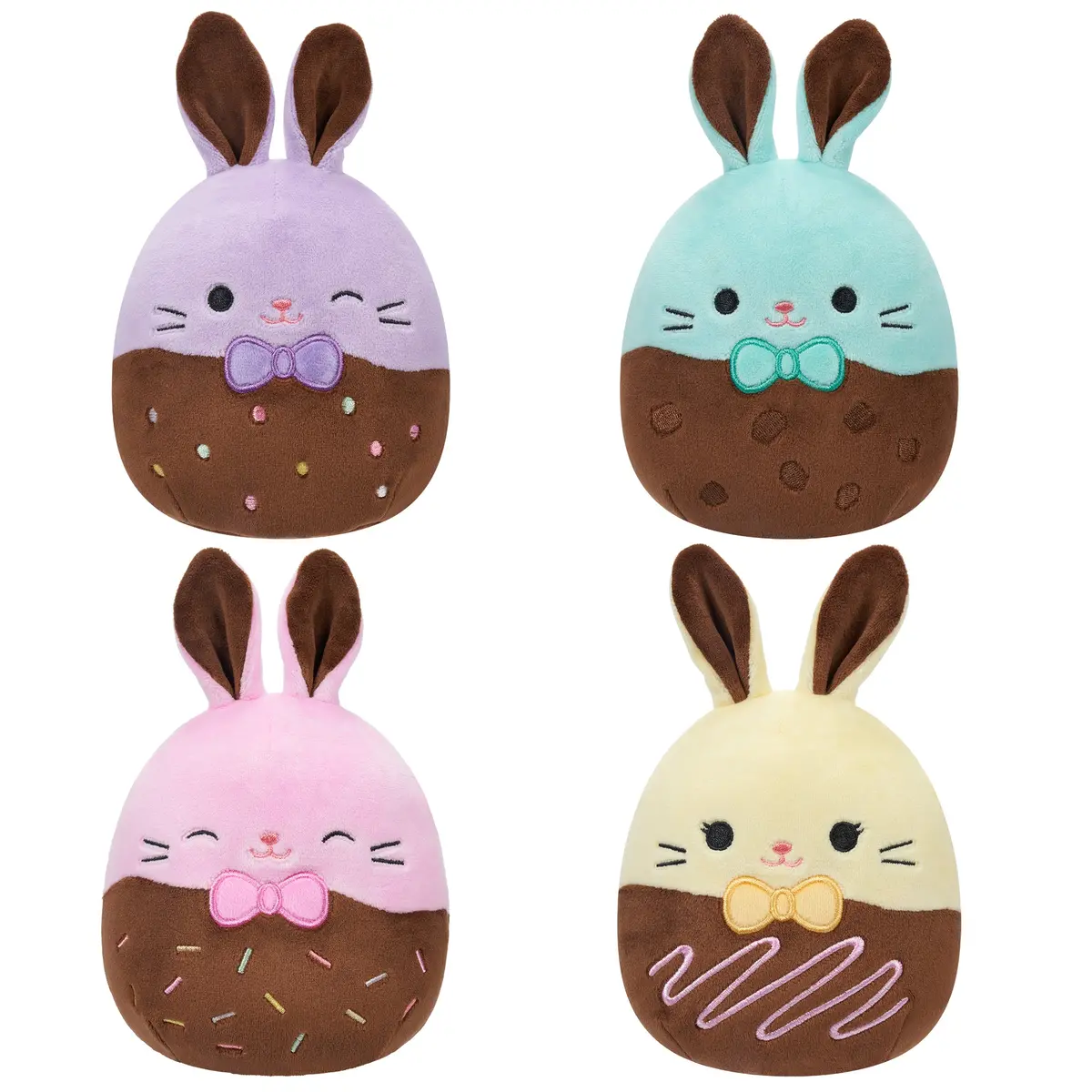 5-Inch Easter Chocolate Bunny 4-Pack 1