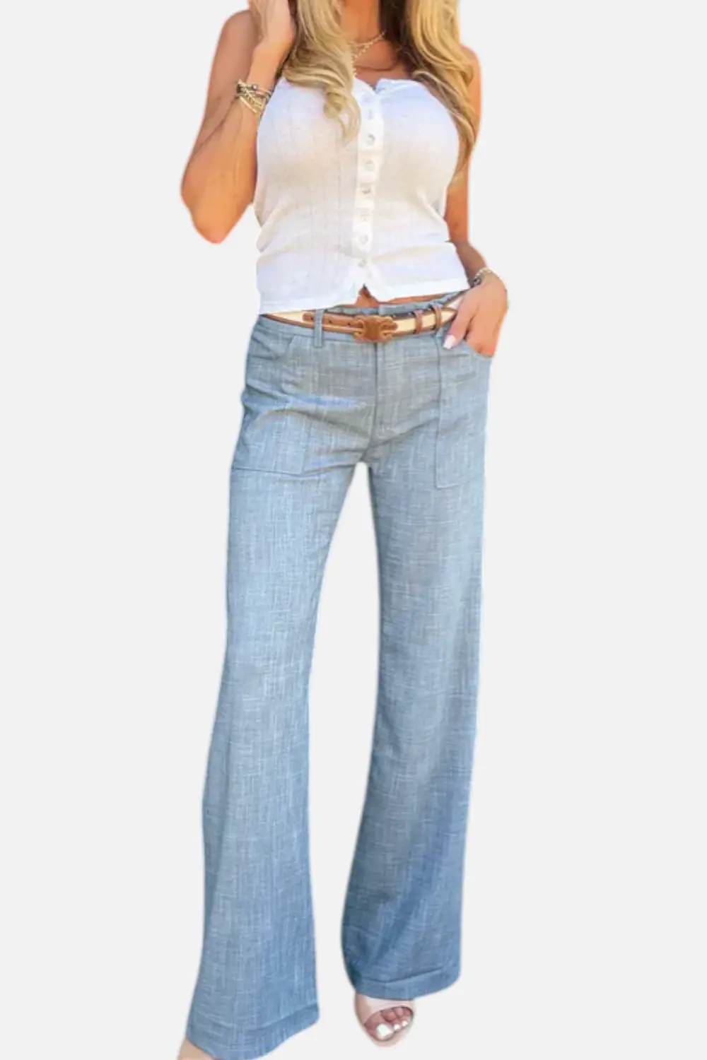 Bevy Flog Women's Christi Pant In Blue 1