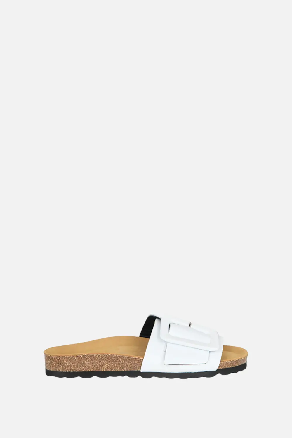 Intentionally Blank Clarice Sandal In White 1