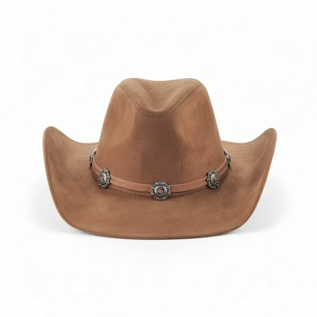 Classic Suede Cowgirl Hat 1