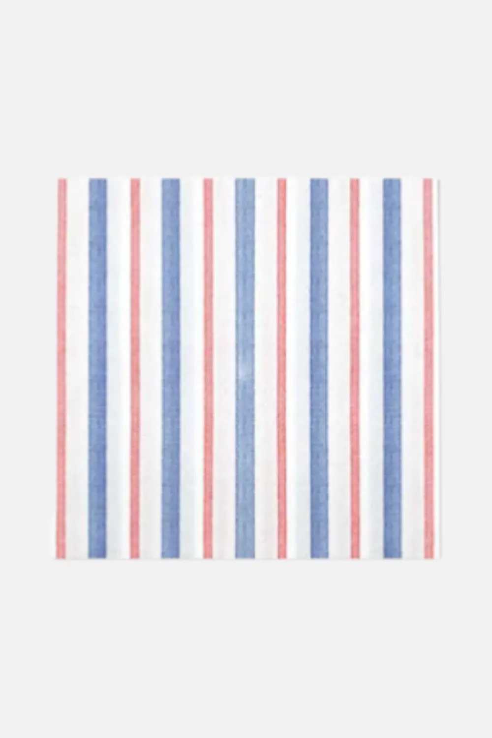 Vietri Cocktail Napkin In Americana Stripe 1