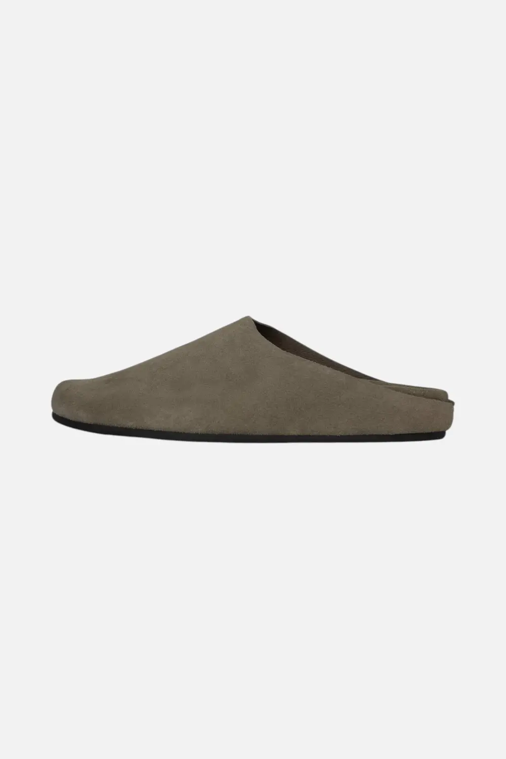 Jeffrey Campbell Women's Content Mule In Light Khaki Suede 1