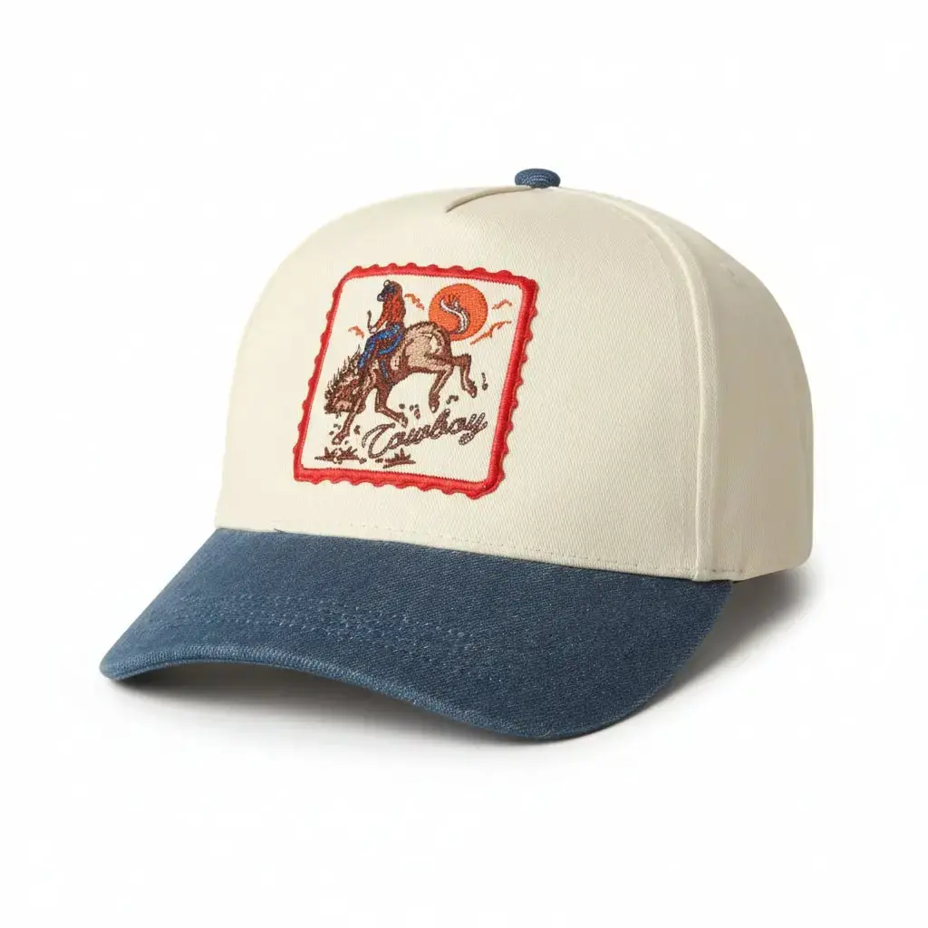 Cowboy Denim Hat (Dark Denim) 1