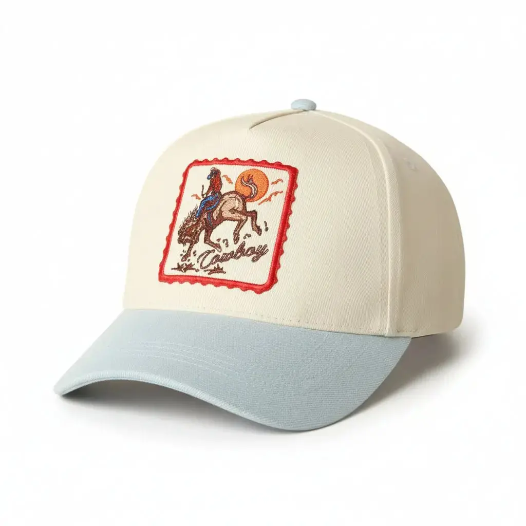 Cowboy Denim Hat (Light Denim) 1