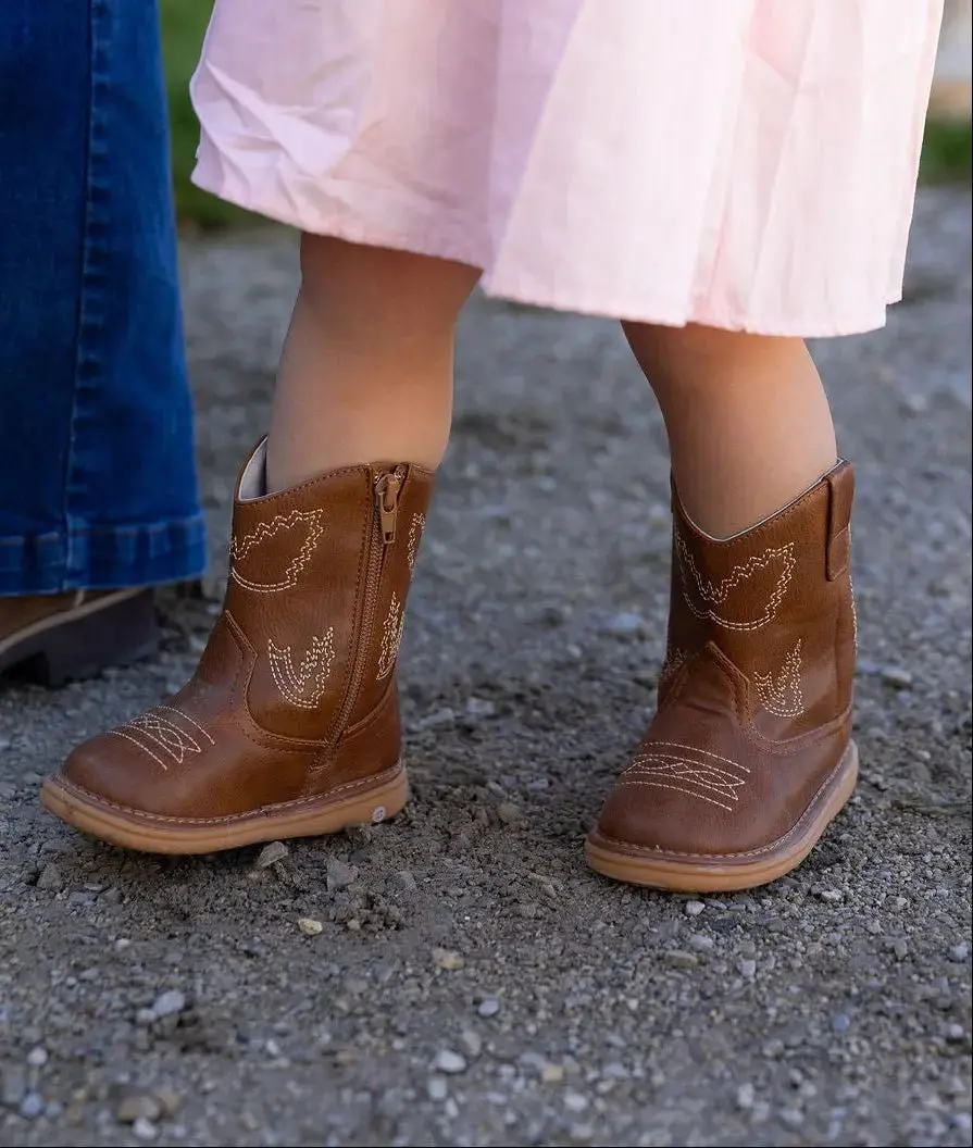 Cowboy Toddler Squeak Boots 1