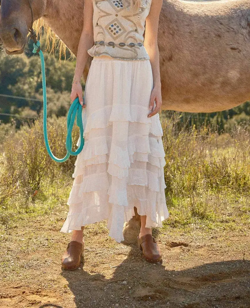 Cowgirl Smocked Skirt 1