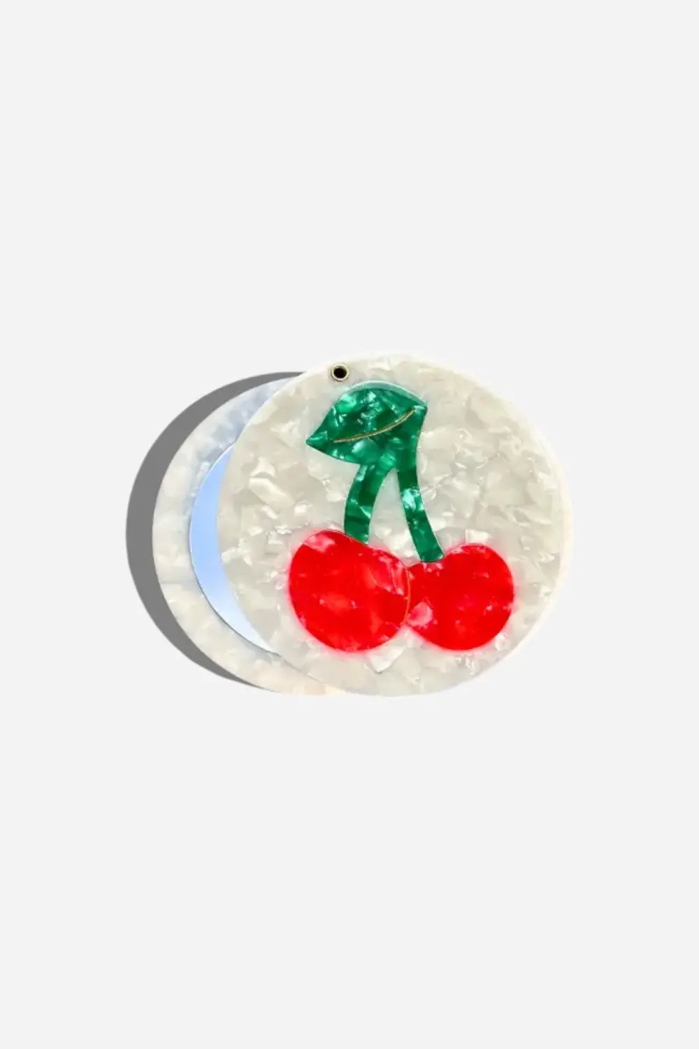 Solar Eclipse Cherry Compact Mirror 1