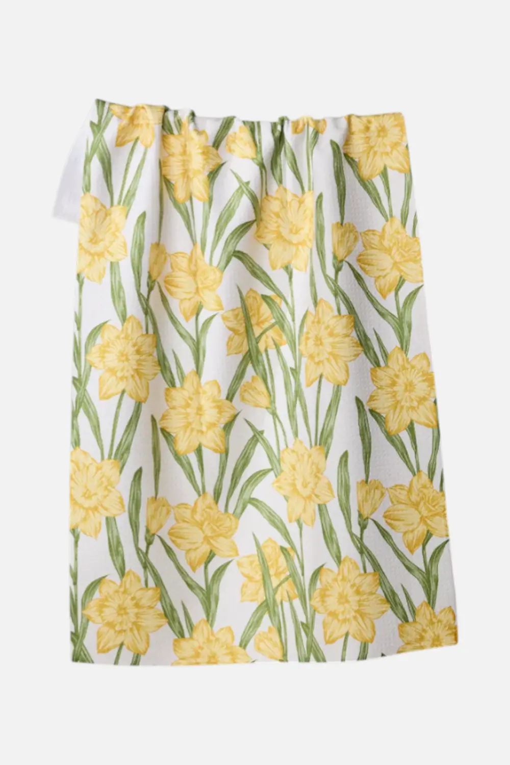 Geometry Daffodil Darling Tea Towel 1