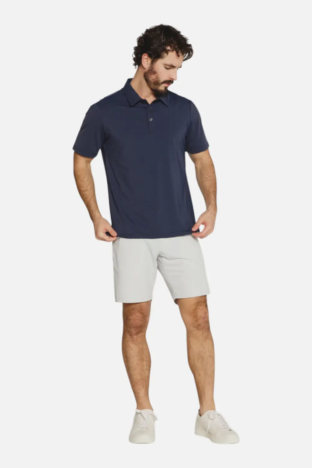 7 Diamonds Men's Dawn Patrol Polo In Navy 1