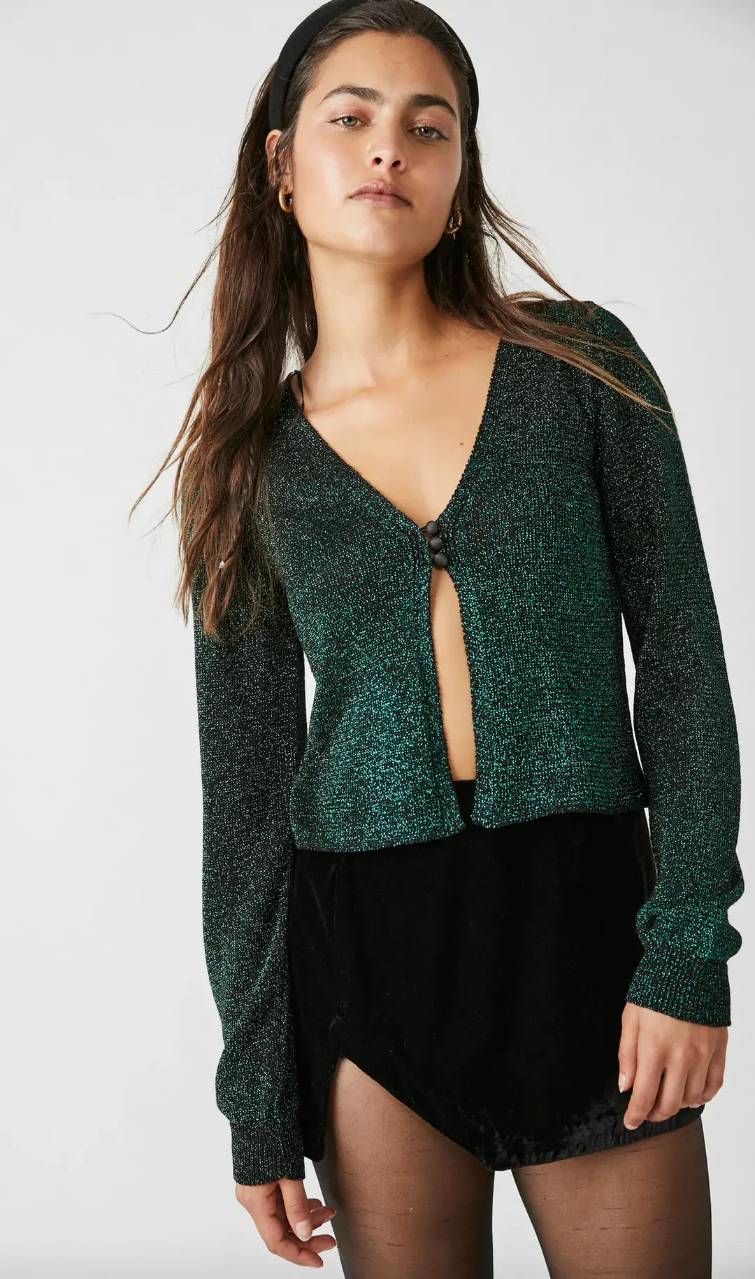 Free People Emmaline Cardi Alpine Combo 1