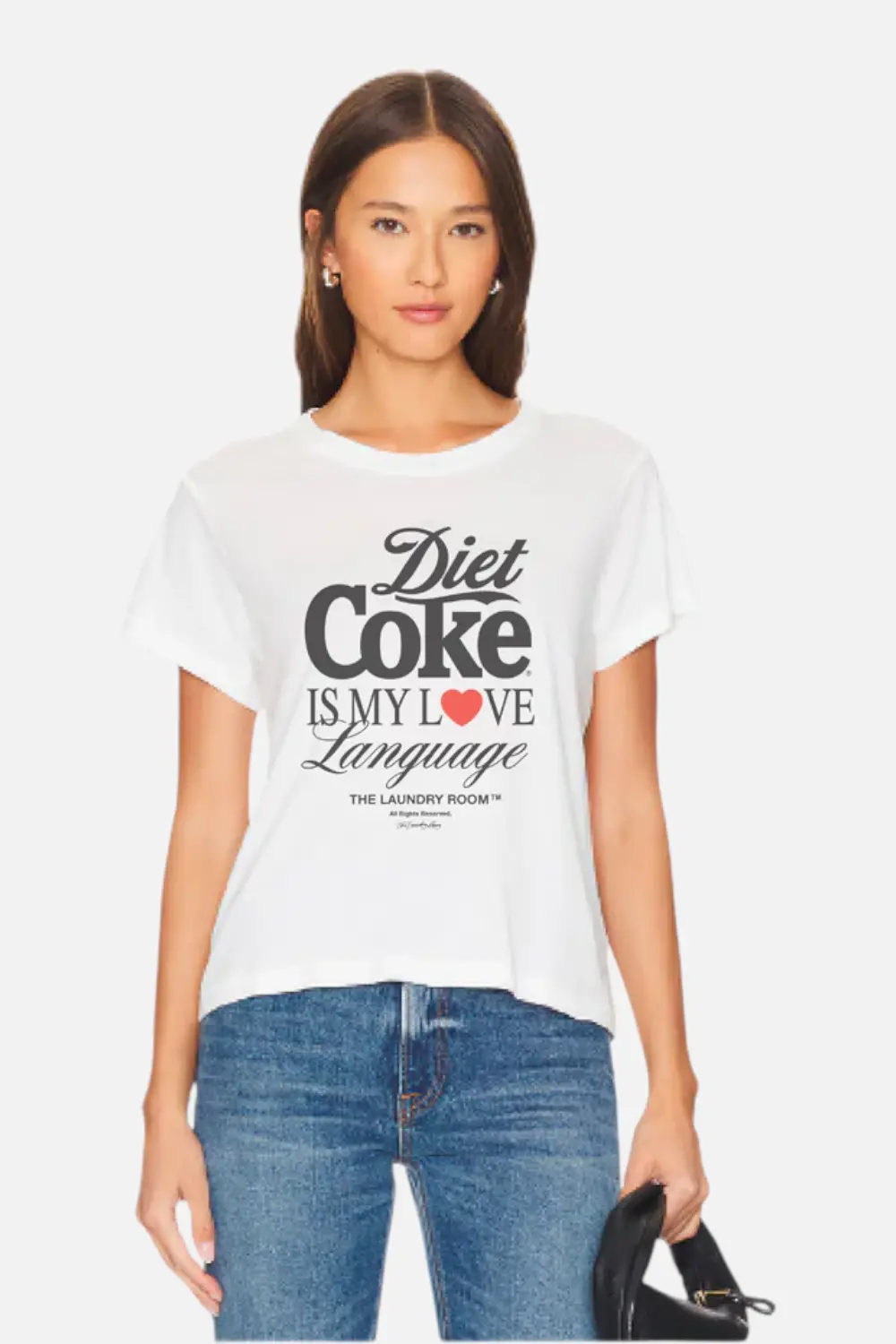 Laundry Room Women's Diet Coke Is My Love Language Tee 1
